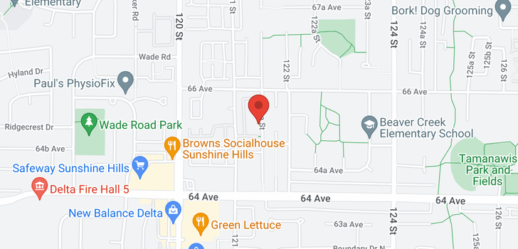 map of 6533 121A STREET
